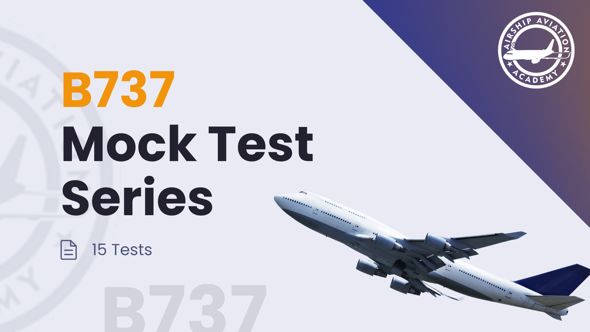 B737 Mock Test Series