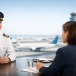 Pilot answering airline interview question using STAR method
