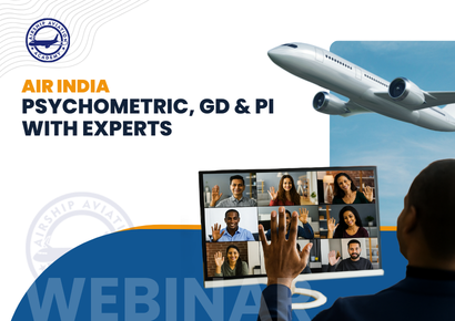 FREE WEBINAR: Air India Psychometric, GD & PI with Experts