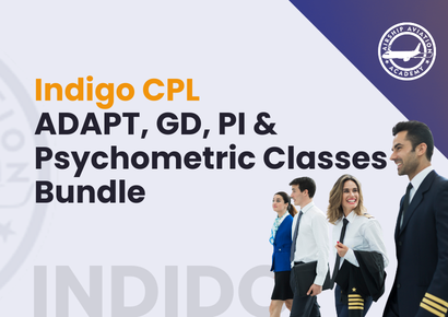 Indigo CPL ADAPT, GD, PI & Psychometric Classes Bundle