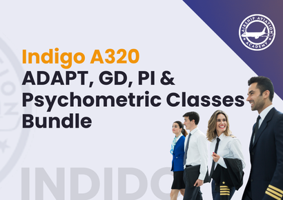 Indigo A320 ADAPT, GD, PI & Psychometric Classes Bundle
