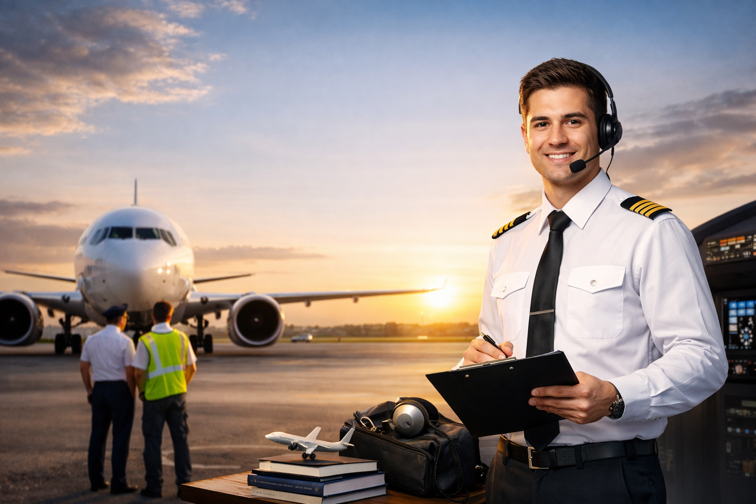 Pre Type Rating Course training for Commercial Pilot License CPL pilots preparing for airline type rating