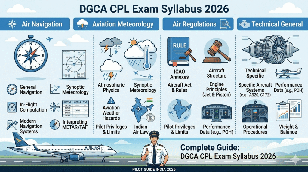 DGCA Exam Syllabus  Complete CPL Guide