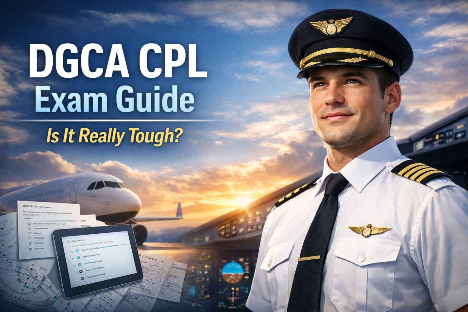Is DGCA CPL Exam Tough