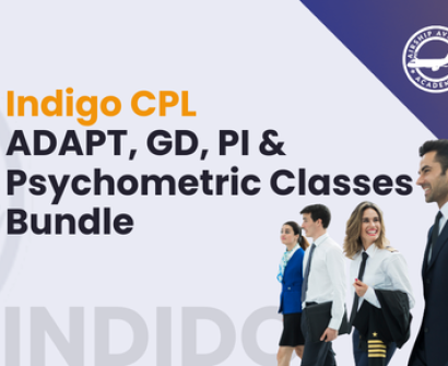Indigo CPL ADAPT, GD, PI & Psychometric Classes Bundle