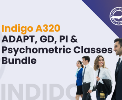 Indigo A320 ADAPT, GD, PI & Psychometric Classes Bundle