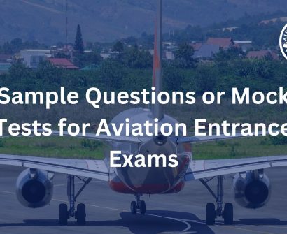Are Sample Questions and Mock Tests Available for Aviation Entrance Exams?