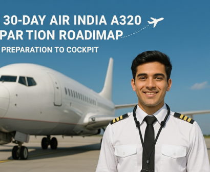 Air India A320 pilot 30-day preparation roadmap for simulator and interview success